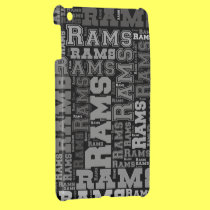 Rams Team Name Text Collage ipad mini cases