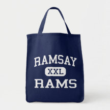 Ramsay - Rams - High School - Birmingham Alabama Canvas Bags