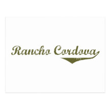 Rancho Cordova  Revolution t shirts Post Card