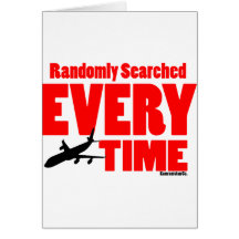 Randomly Searched Everytime Greeting Card