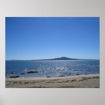 Rangitoto Island, New Zealand Poster