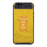 Rap Music Made Me Do It iPhone 5 Covers