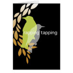 Rapping Tapping - Birds on Branch Card