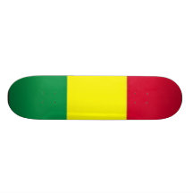 rasta custom skate board