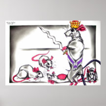 Rat King from The Nutcracker Ballet Poster