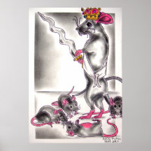 Rat King from The Nutcracker Ballet Poster