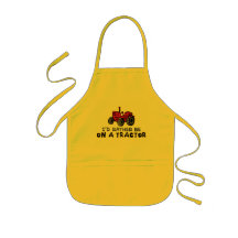 Rather Be On A Tractor Aprons