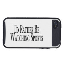 Rather Be Watching Sports iPhone 4/4S Covers