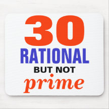 Rational But Not Prime Mouse Pad