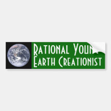 Rational Young-Earth Creationist Bumper Stickers