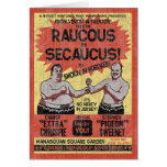 Raucus in Secaucus Cards