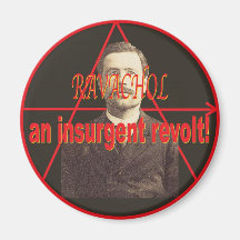 Ravachol-Portrait Fridge Magnet