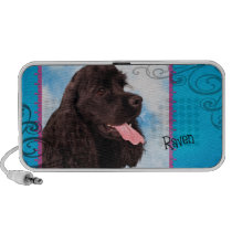 Raven the Cocker Spaniel Portable Speaker speakers