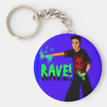 Raver Keychain