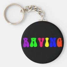 RAVING Rainbow Key Chain