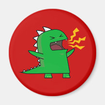 RAWR Dino - customisable! Magnets