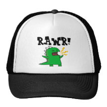 RAWR Dino - customisable! Mesh Hats