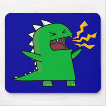 RAWR Dino - customisable! Mousepads