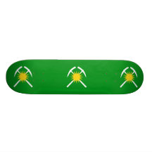 Raychikhinsk, Russia flag Skateboard Deck