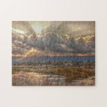 Rays at Sunset Puzzle puzzles