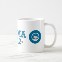 Re-elect Obama 2012 Coffee Mug