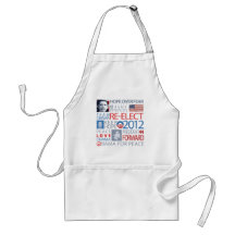 Re-elect Obama Aprons