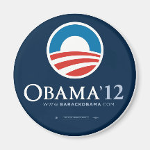 Re-Elect President Barack Obama 2012 Refrigerator Magnet