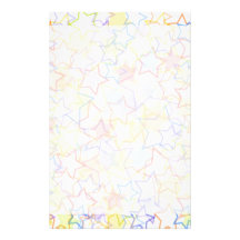 Reach for the Stars Writing Paper Customized Stationery