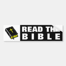 Read the Bible Bumper Sticker