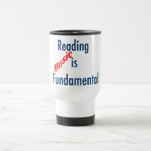 Reading Music Is Fundamental Mug