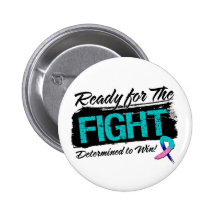 Ready For The Fight Thyroid Cancer Pins