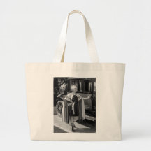 Ready to Wrestle, 1920s Tote Bags