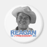 Reagan Cowboy 1980 Fridge Magnets