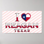 Reagan, Texas Print