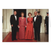 Reagans & Thatchers Greeting Card