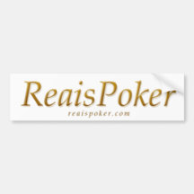 Reaispoker Bumper Stickers