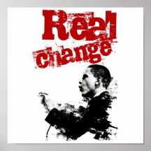 Real Change Posters