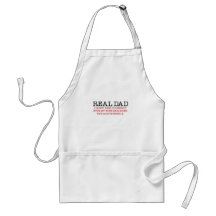 Real Dad (red diaper) Aprons