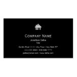 Real Estate B-W Business Card