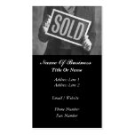 Real Estate Business Card