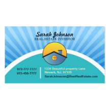 Real Estate Investor Business Cards