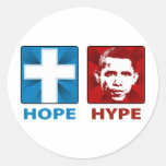 Real Hope (Not Obama) Sticker