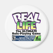 Real Life RPG Fridge Magnets