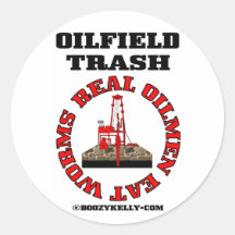 Real Oilmen Eat Worms,Oilfield Sticker,Drilling