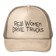 Real Women Drive Trucks Mesh Hat