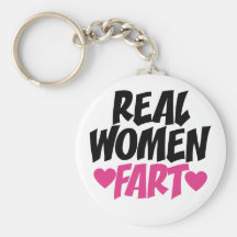 Real Women Fart Keychains