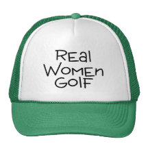 Real Women Golf Hat