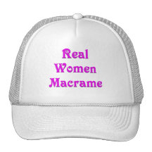 Real Women Macrame Mesh Hats