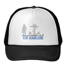 Real Women Navy Mesh Hats