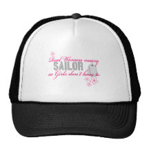 Real Women Navy Mesh Hats